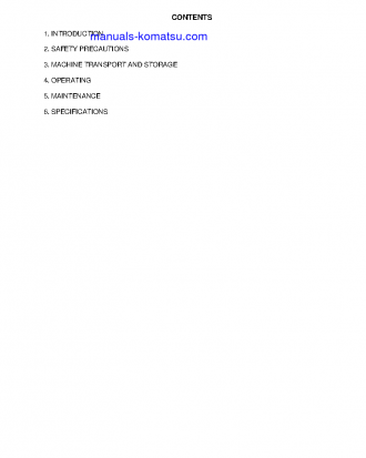 TD-15H S/N 32501-UP Operation manual (English)