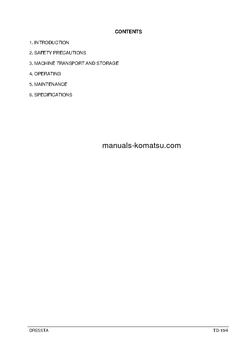 Protected: TD-15H S/N 32501-UP Operation manual (English)