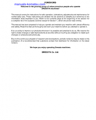 TD-40C S/N 1501-UP Operation manual (English)