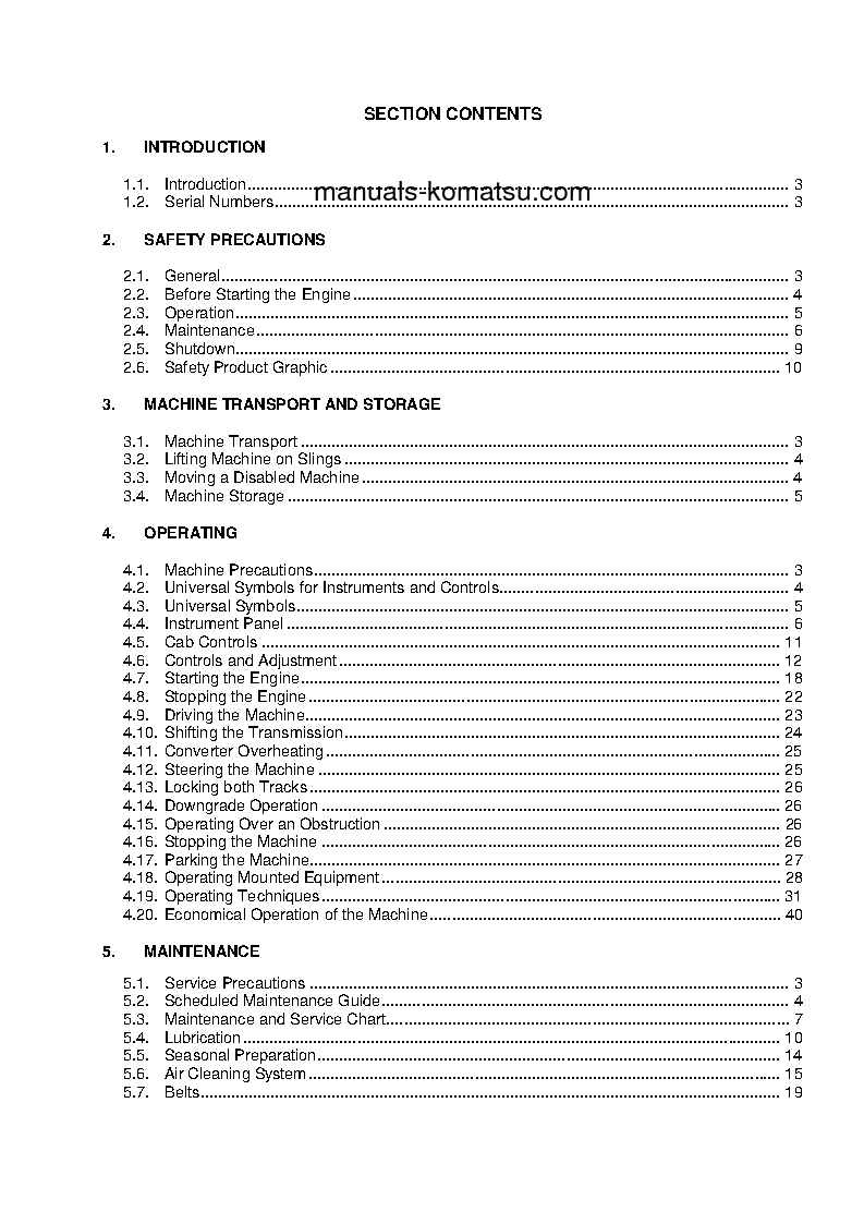 Protected: TD-40C S/N 1501-UP Operation manual (English)