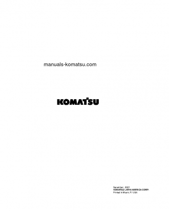 PC200-6(JPN) S/N 102229-UP Operation manual (Spanish)