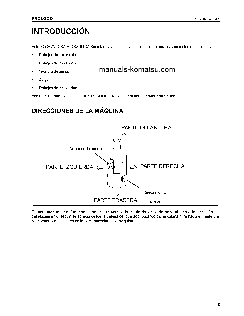 Protected: PC200-7(THA)-B S/N C50001-UP Operation manual (Spanish)