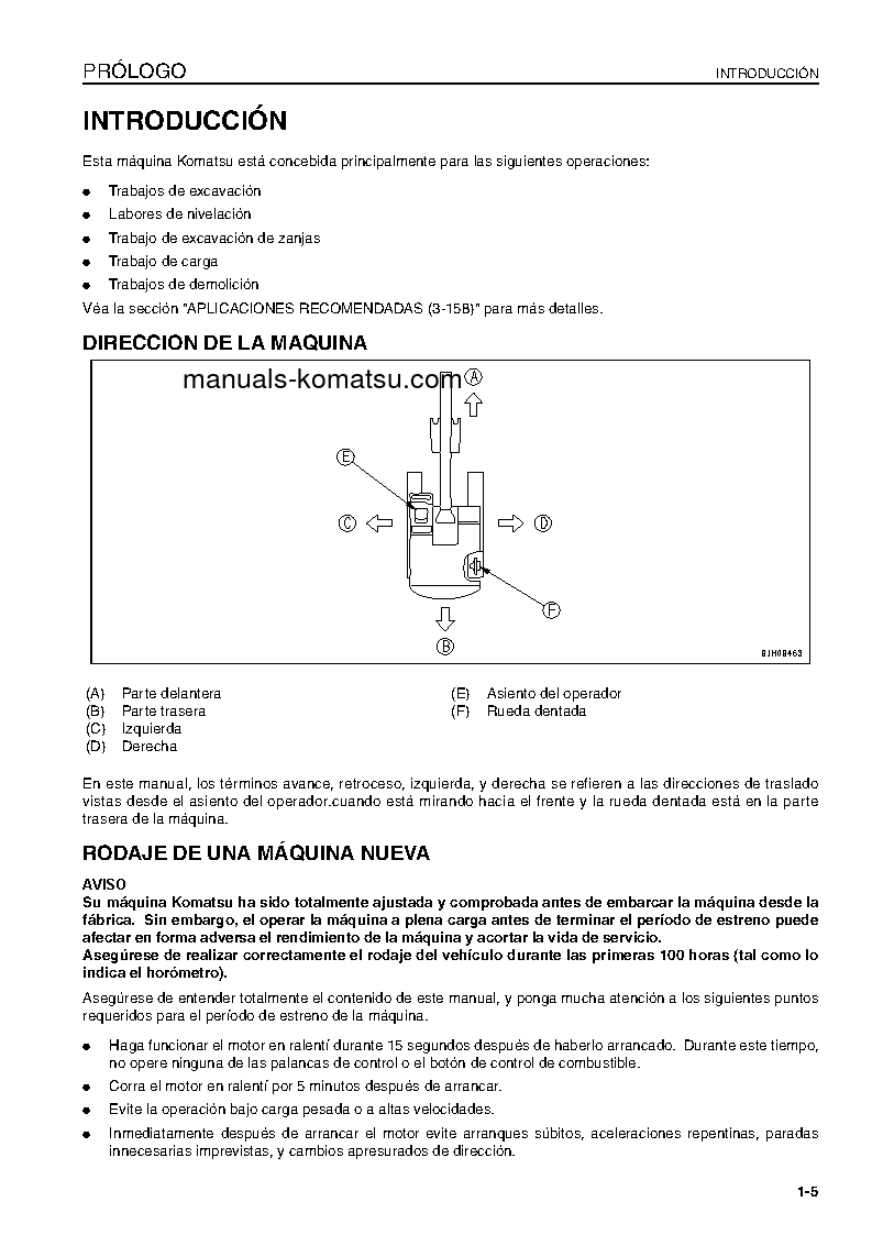 Protected: PC200LC-8(JPN)-WORK EQUIPMENT GREASE 500H S/N 300001-UP Operation manual (Spanish)