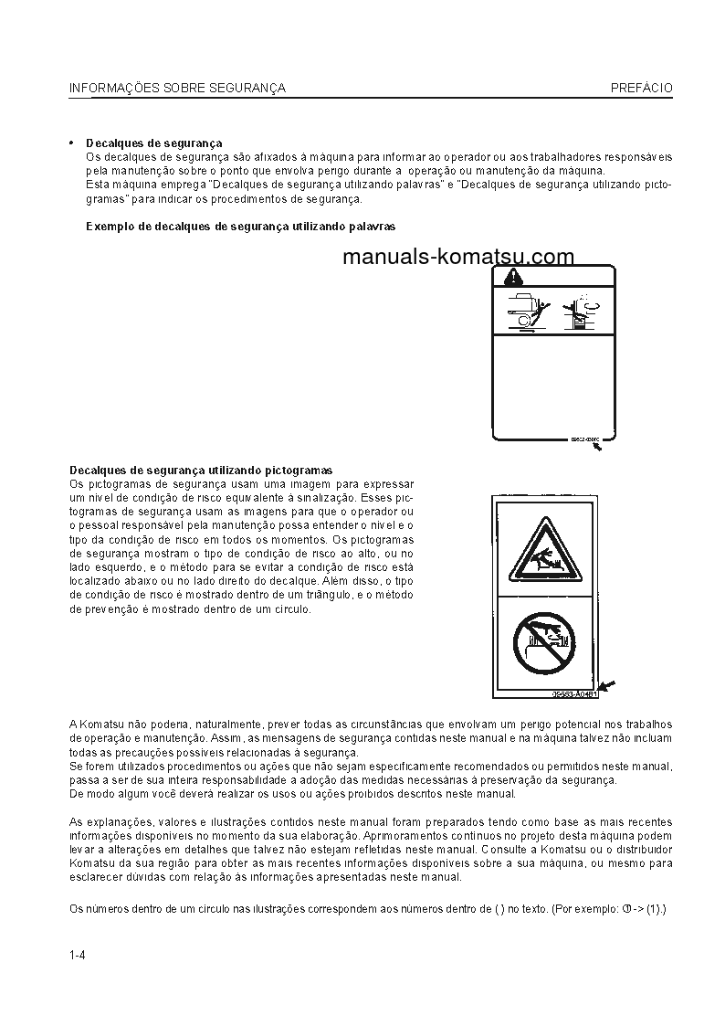 Protected: PC228USLC-3(JPN)-E0 S/N 40001-UP Operation manual (Portuguese)