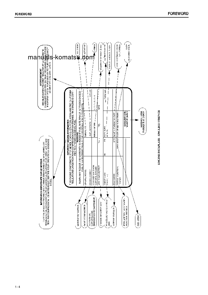 Protected: WA700-3(JPN) S/N 51001-51086 Operation manual (English)