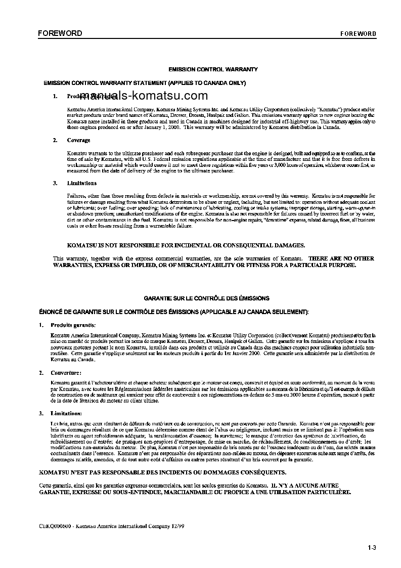 Protected: PC78US-6(JPN) S/N 6501-7614 Operation manual (English)