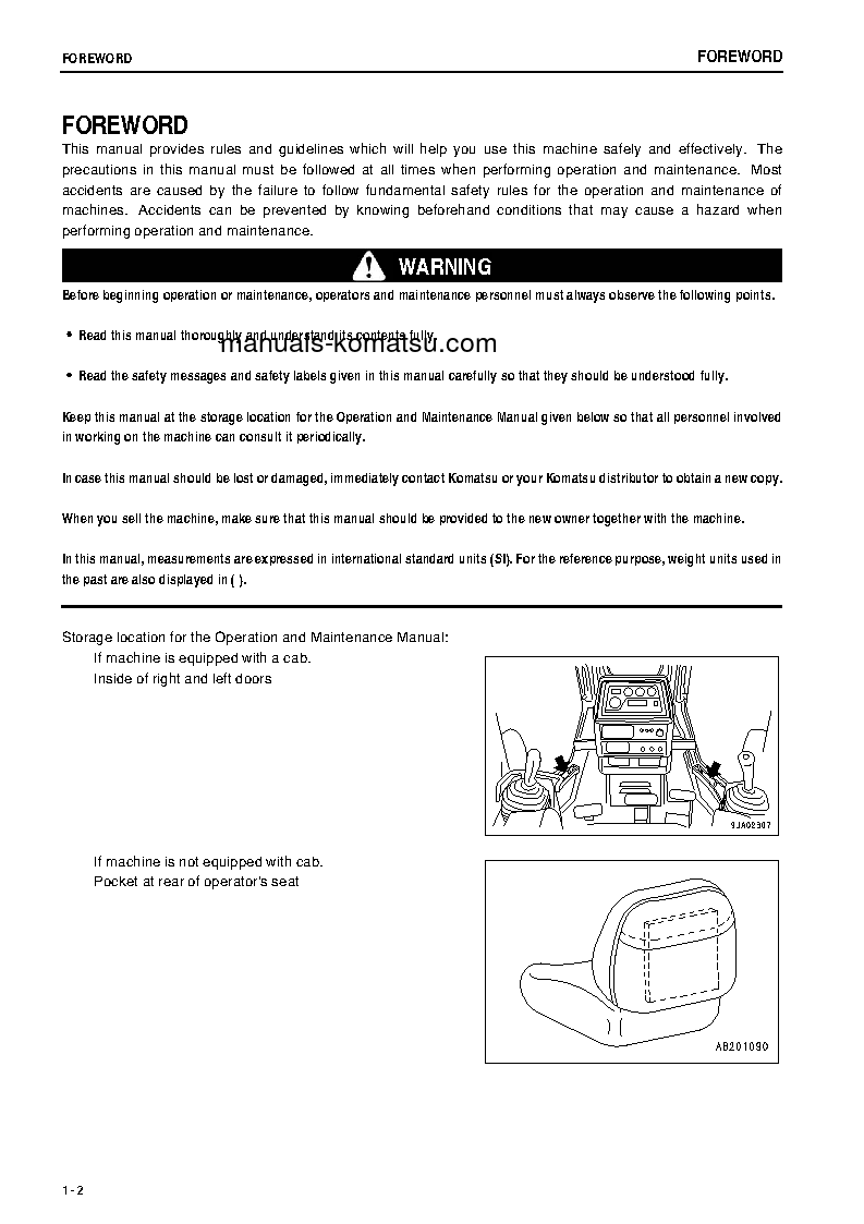 Protected: D65E-12(JPN) S/N 65001-67406 Operation manual (English)