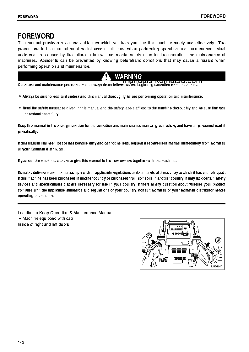 Protected: D155AX-5(JPN)-MINOR CHANGE S/N 76001-UP Operation manual (English)