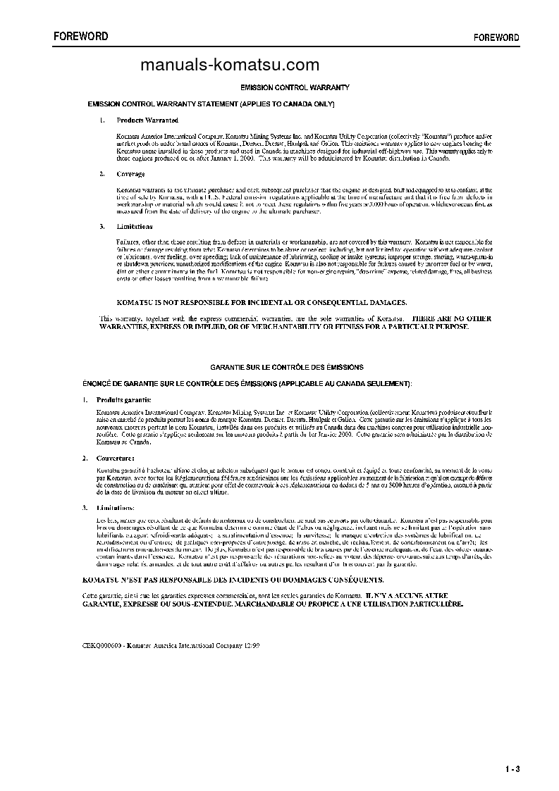 Protected: HD255-5(JPN) S/N 1265-1626 Operation manual (English)