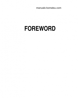 D31P-20(JPN)-TRIMMING DOZER FOR CHINA S/N 45001-UP Operation manual (English)