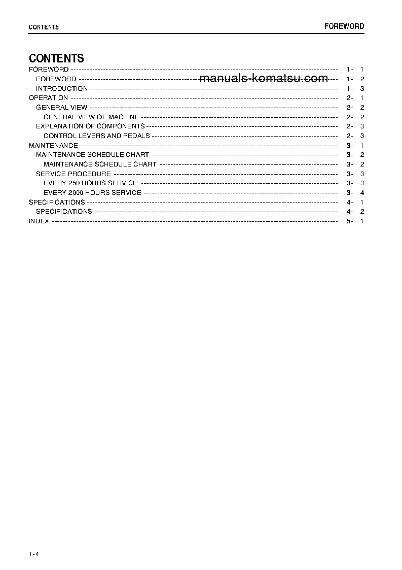 Protected: D85EX-15(JPN)-TRIMMING DOZER S/N 10001-UP Operation manual (English)