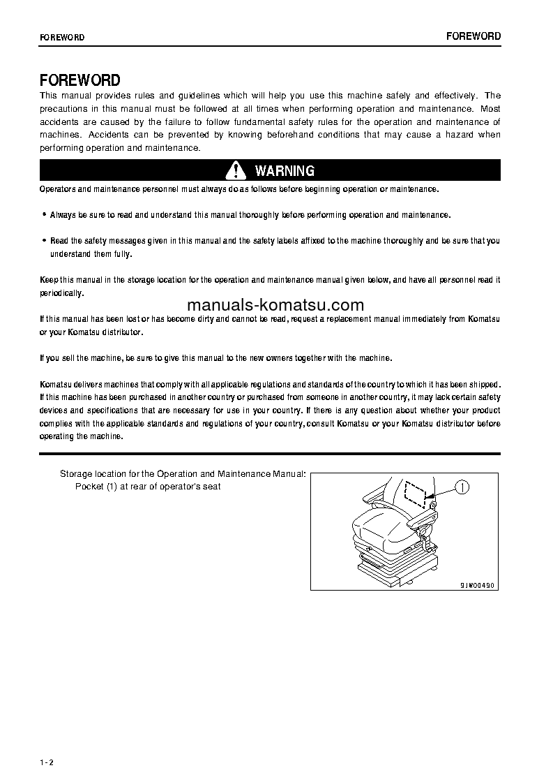Protected: WA700-3(JPN)-TBG S/N 51001-UP Operation manual (English)