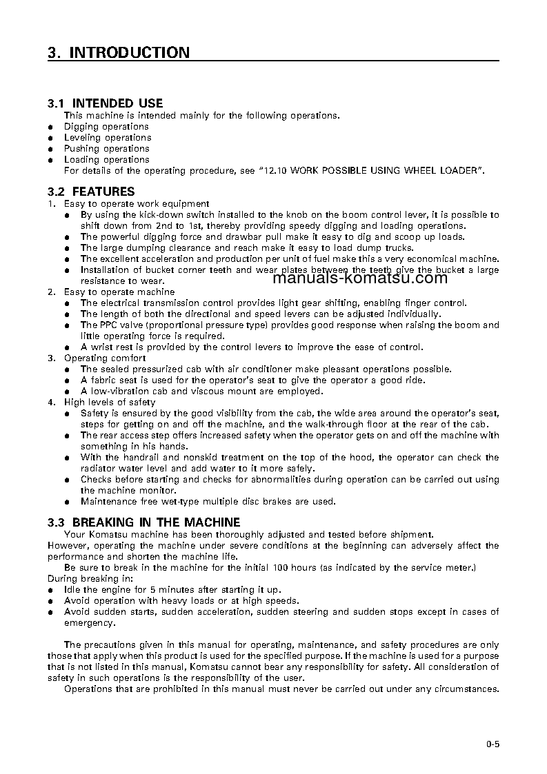 Protected: WA900-3(JPN) S/N 50009-50100 Operation manual (English)