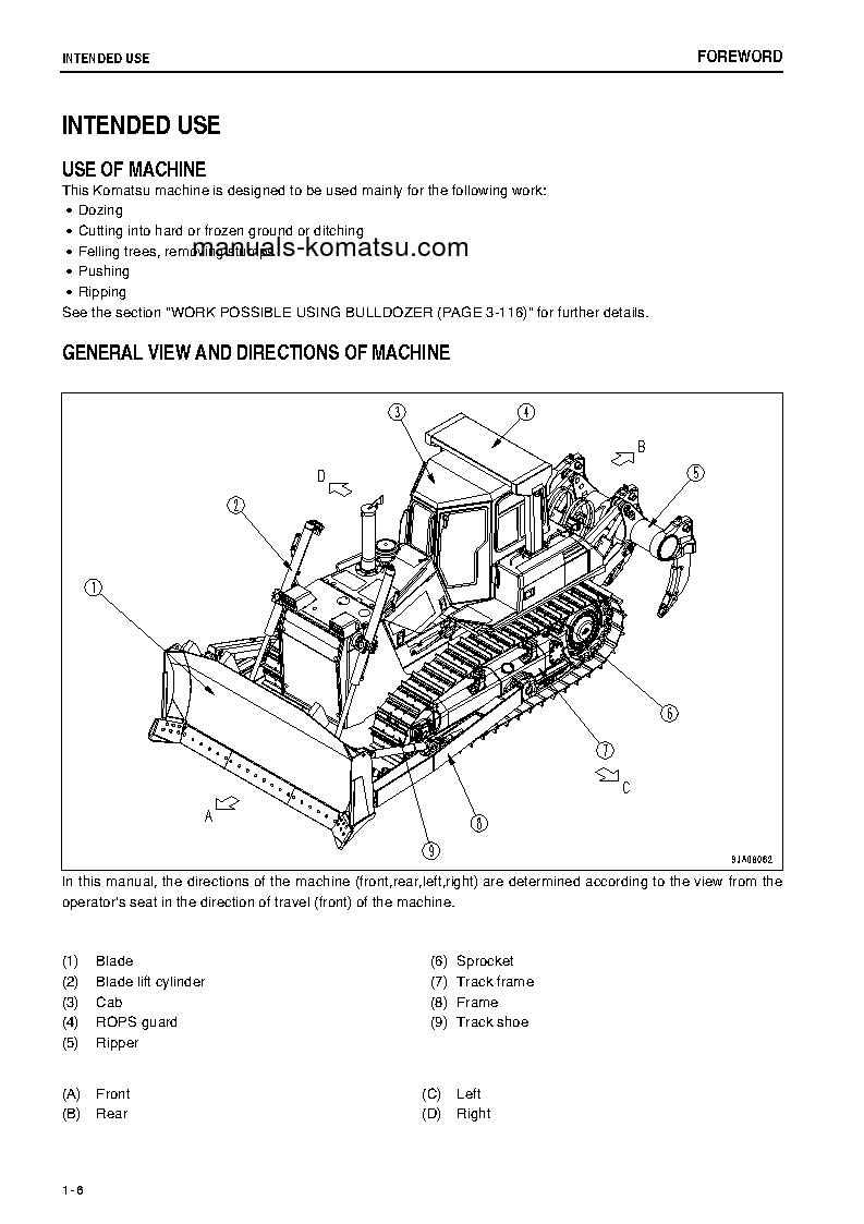 Protected: D85EX-15(JPN)-TIER3 S/N 11001-11473 Operation manual (English)