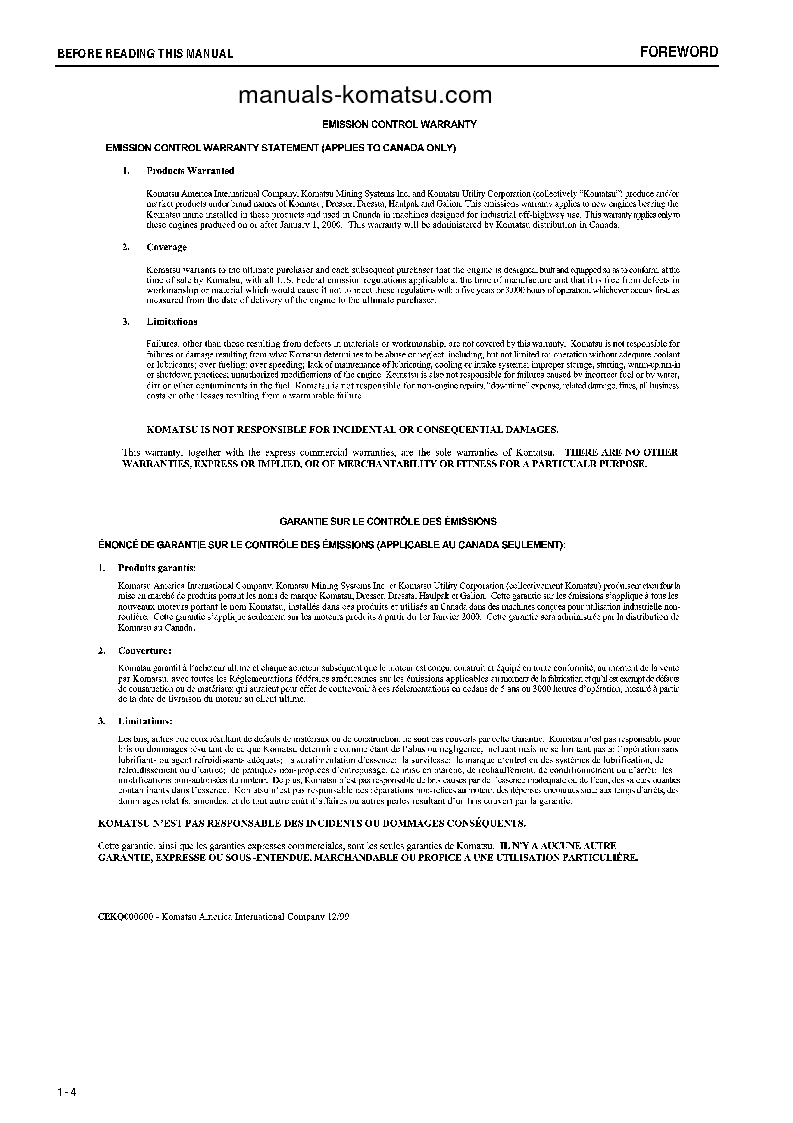 Protected: D65WX-15(JPN)-E0, POWER ANGLE TILT S/N 69001-69104 Operation manual (English)