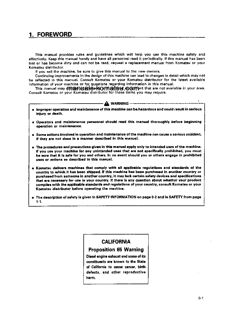 Protected: WD420-3(JPN) S/N 53101-UP Operation manual (English)