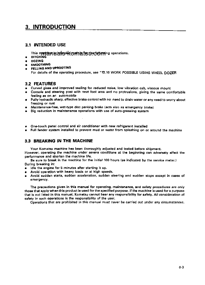 Protected: WD420-3(JPN) S/N 53101-UP Operation manual (English)