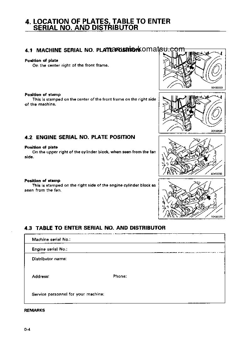Protected: WD420-3(JPN) S/N 53101-UP Operation manual (English)