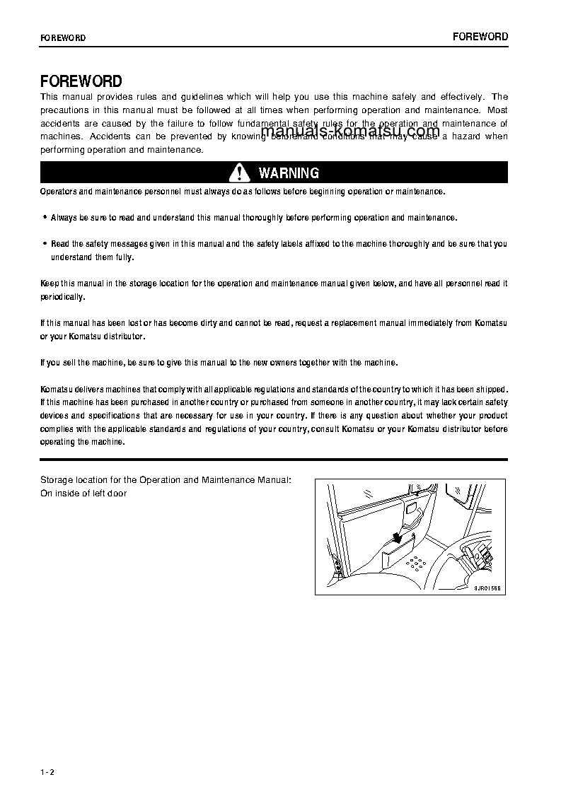 Protected: HD465-7(JPN)–40C DEGREE S/N 7001-UP Operation manual (English)