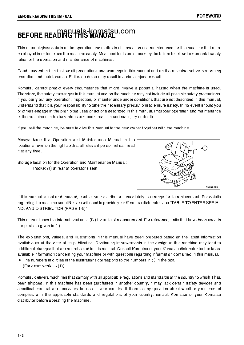 Protected: WA430-6(JPN) S/N 65001-65394 Operation manual (English)