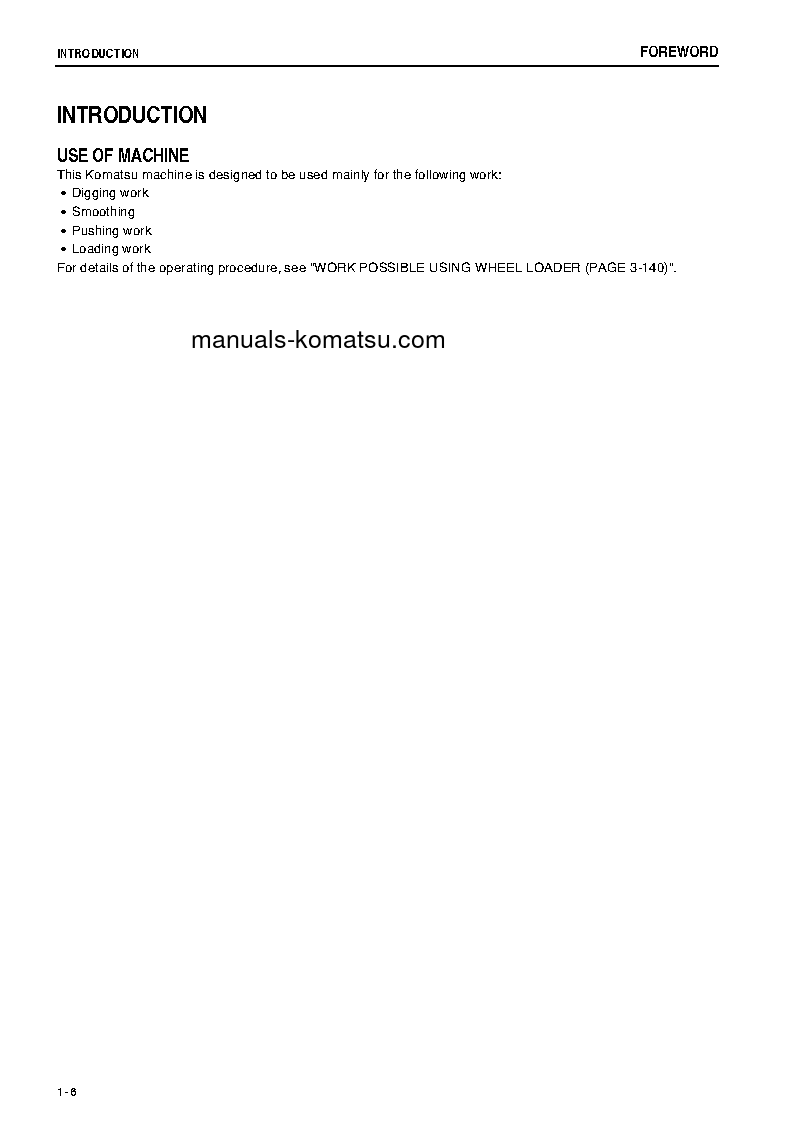 Protected: WA430-6(JPN) S/N 65001-65394 Operation manual (English)