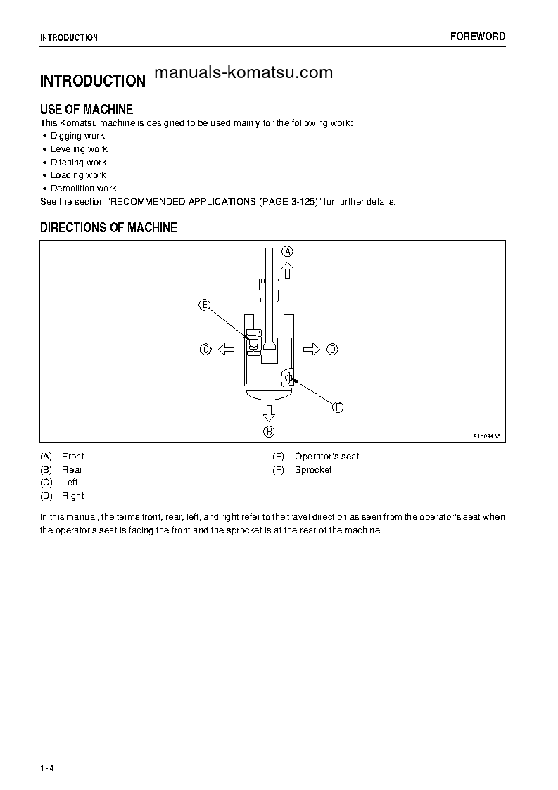 Protected: PC400-7(JPN)-TIER3, WORK EQUIPMENT GREASE 500H S/N 60001-UP Operation manual (English)