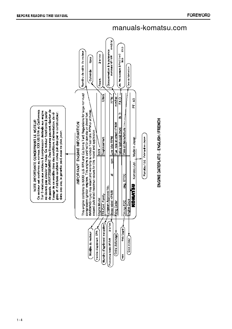 Protected: HD405-7(JPN) S/N 3001-3035 Operation manual (English)