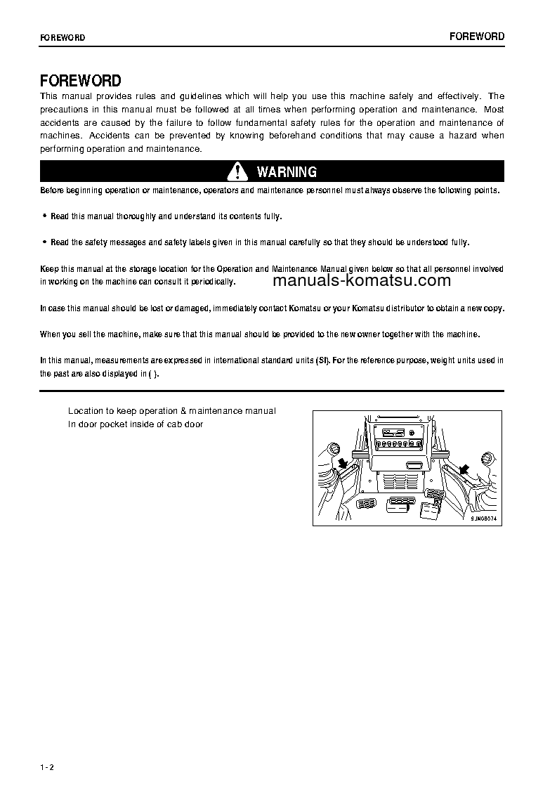 Protected: D275AX-5(JPN)-TIER3 S/N 30001-30131 Operation manual (English)