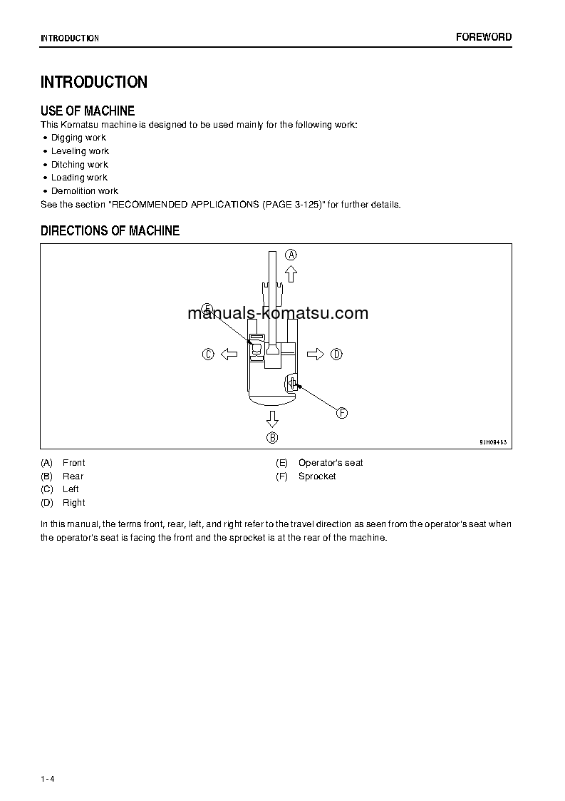 Protected: PC400-7(JPN)-TIER3, WORK EQUIPMENT GREASE 100H S/N 60001-UP Operation manual (English)