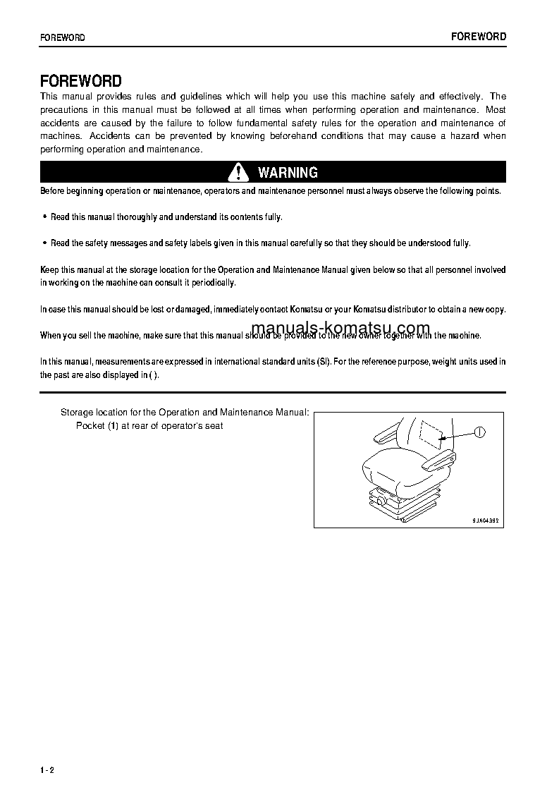 Protected: WA200-5(JPN) S/N 65629-68581 Operation manual (English)