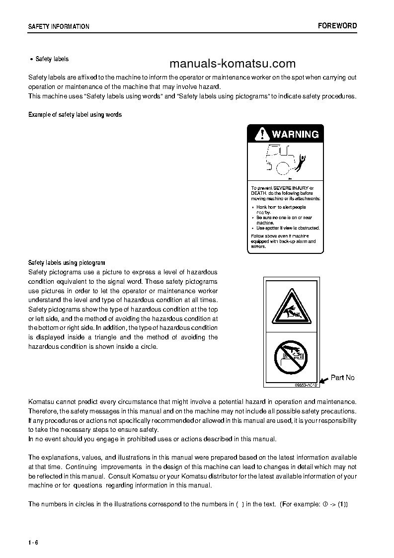 Protected: WA200-5(JPN) S/N 65629-68581 Operation manual (English)