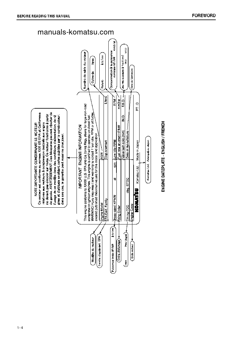 Protected: WA800-3(JPN)-TIER2 S/N 70001-70018 Operation manual (English)