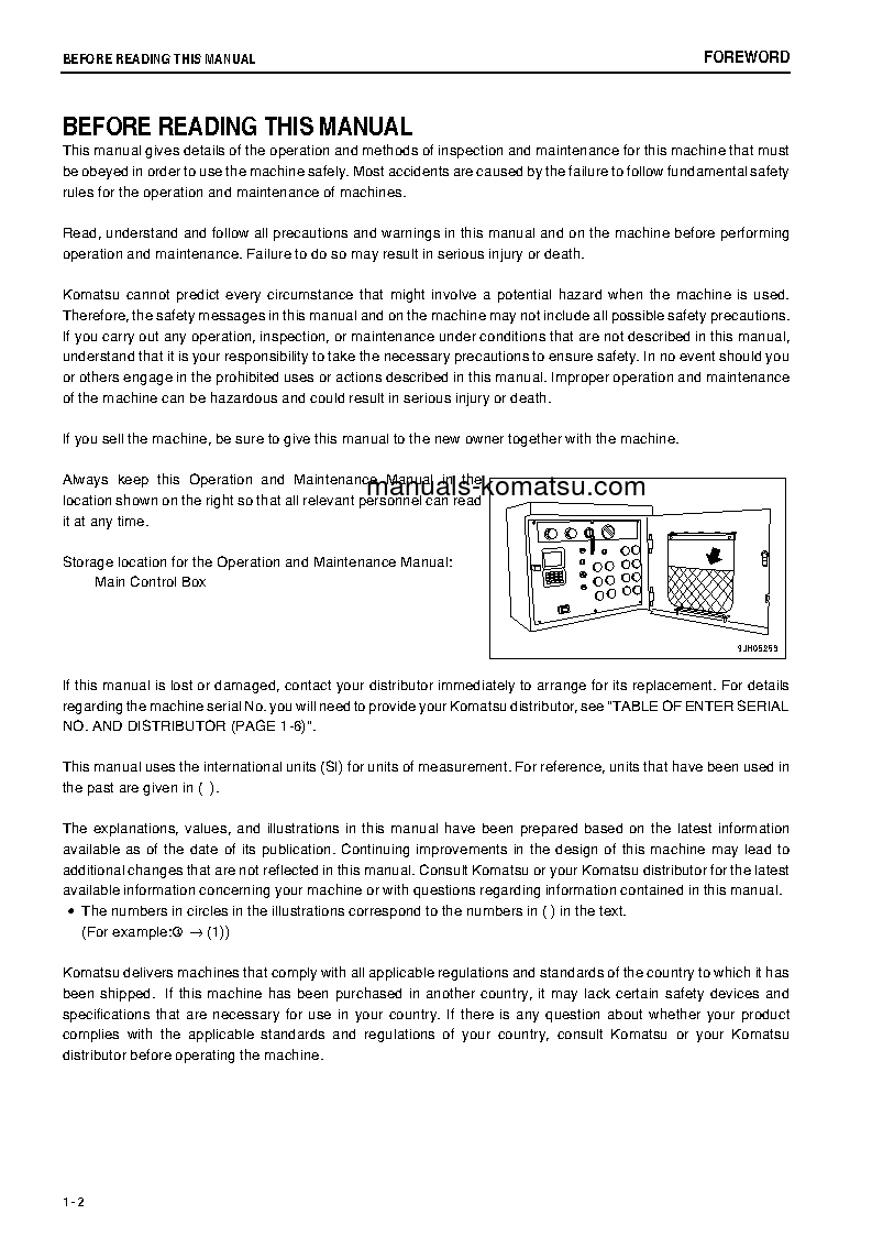 Protected: BR380JG-1(JPN)-TIER3 S/N 2001-2608 Operation manual (English)