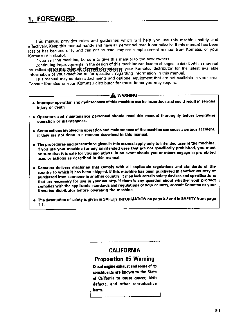 Protected: WD900-3(JPN) S/N 50007-UP Operation manual (English)