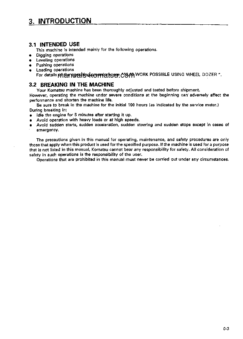 Protected: WD900-3(JPN) S/N 50007-UP Operation manual (English)