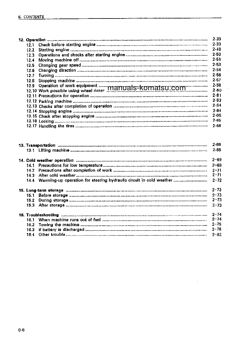 Protected: WD900-3(JPN) S/N 50007-UP Operation manual (English)