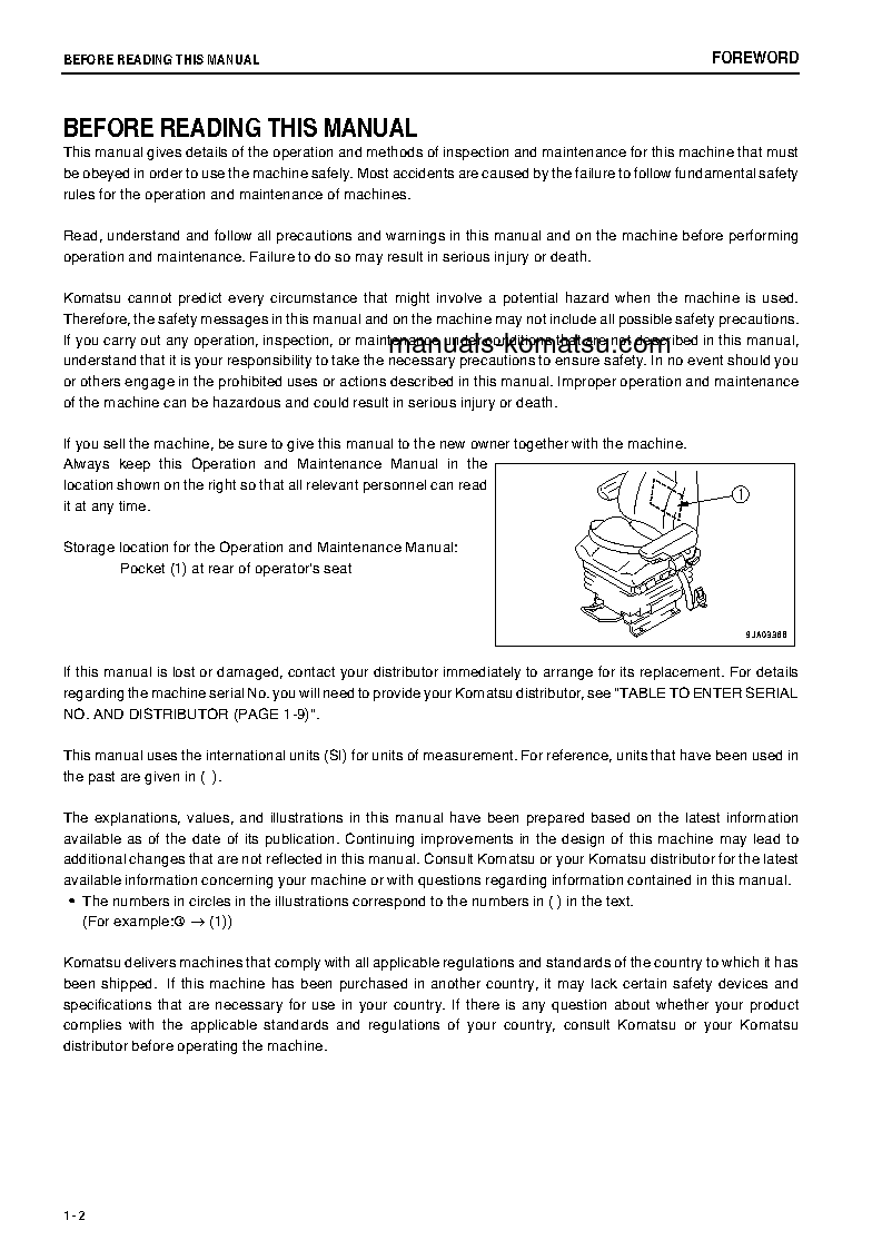 Protected: WA480-6(JPN) S/N 85001-85389 Operation manual (English)