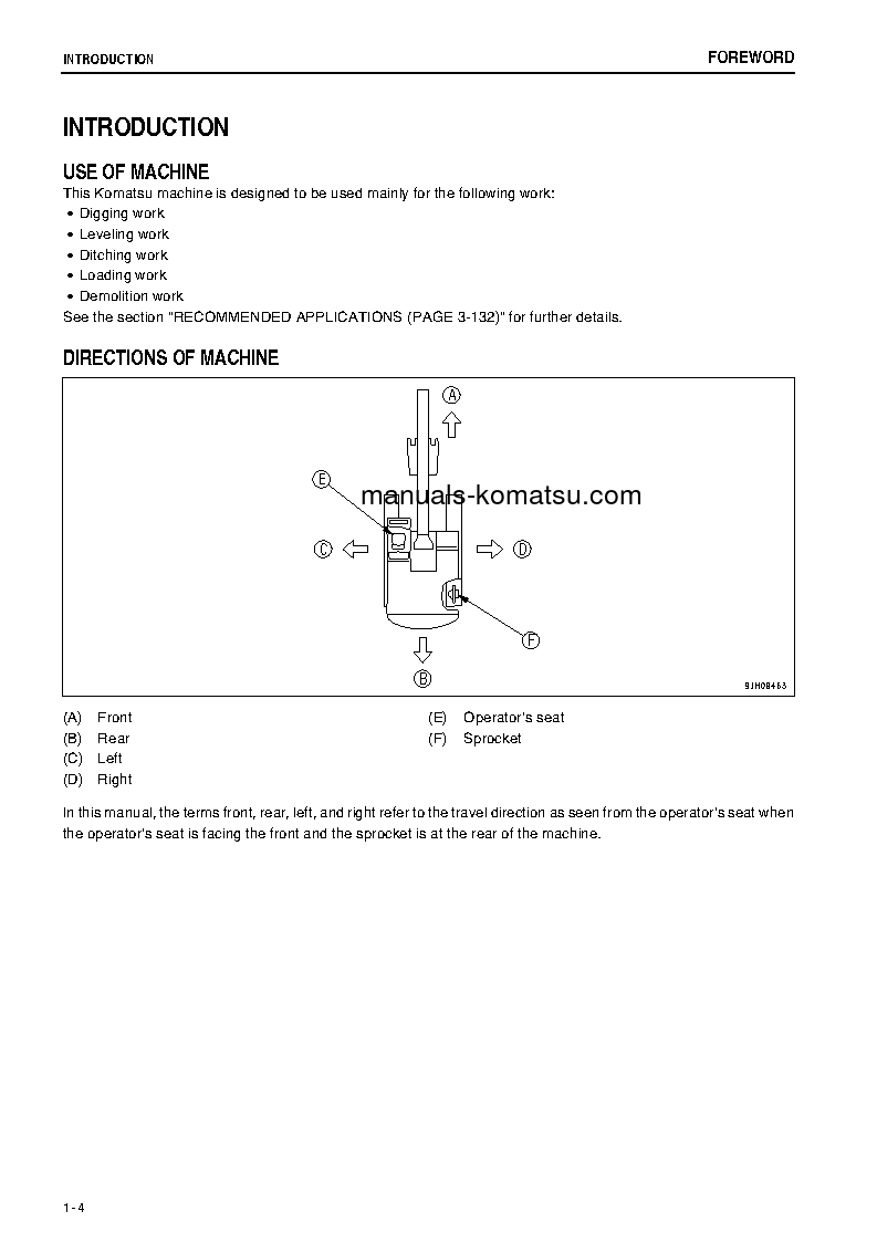 Protected: PC800-8(JPN)-W/O EGR S/N 60001-60024 Operation manual (English)