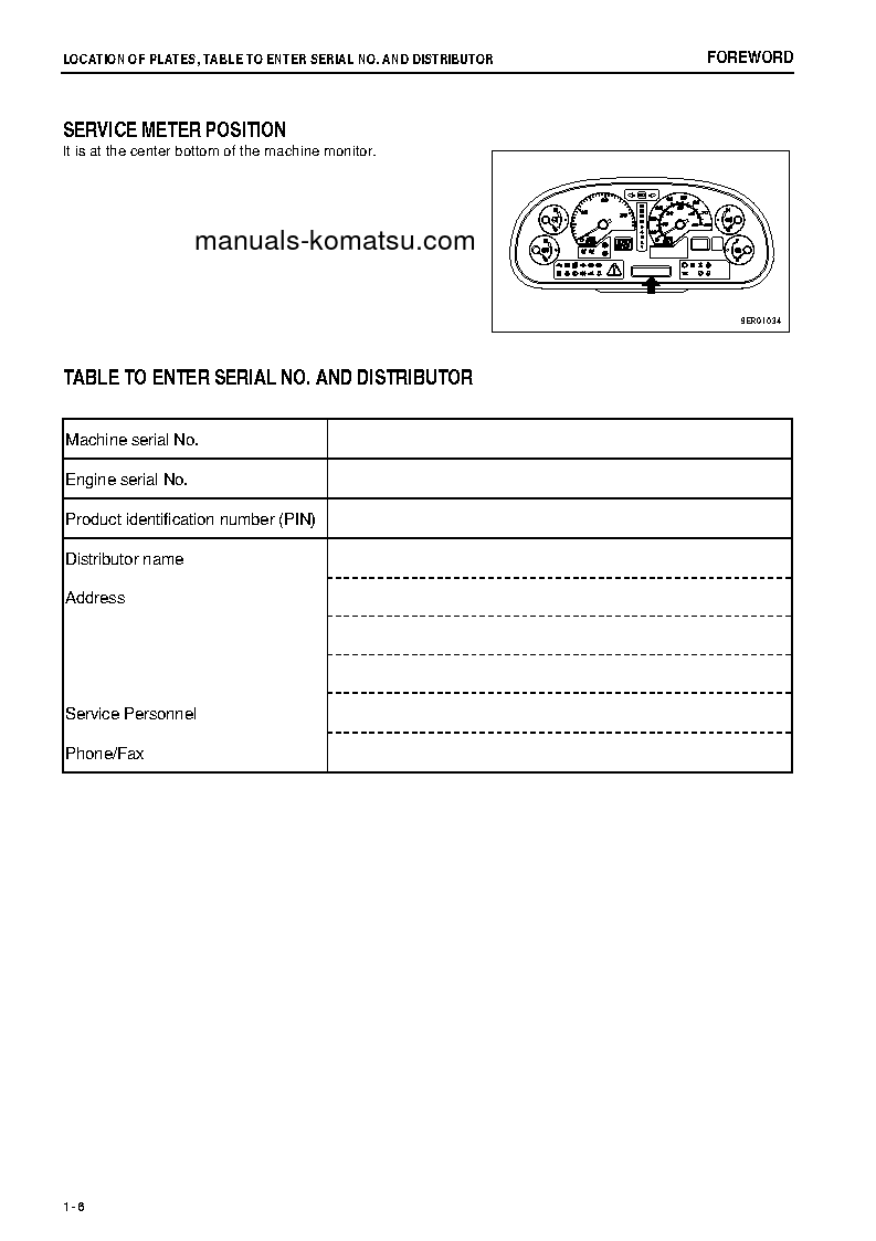 Protected: HM300-2(JPN)-W/O EGR S/N 7001-7006 Operation manual (English)