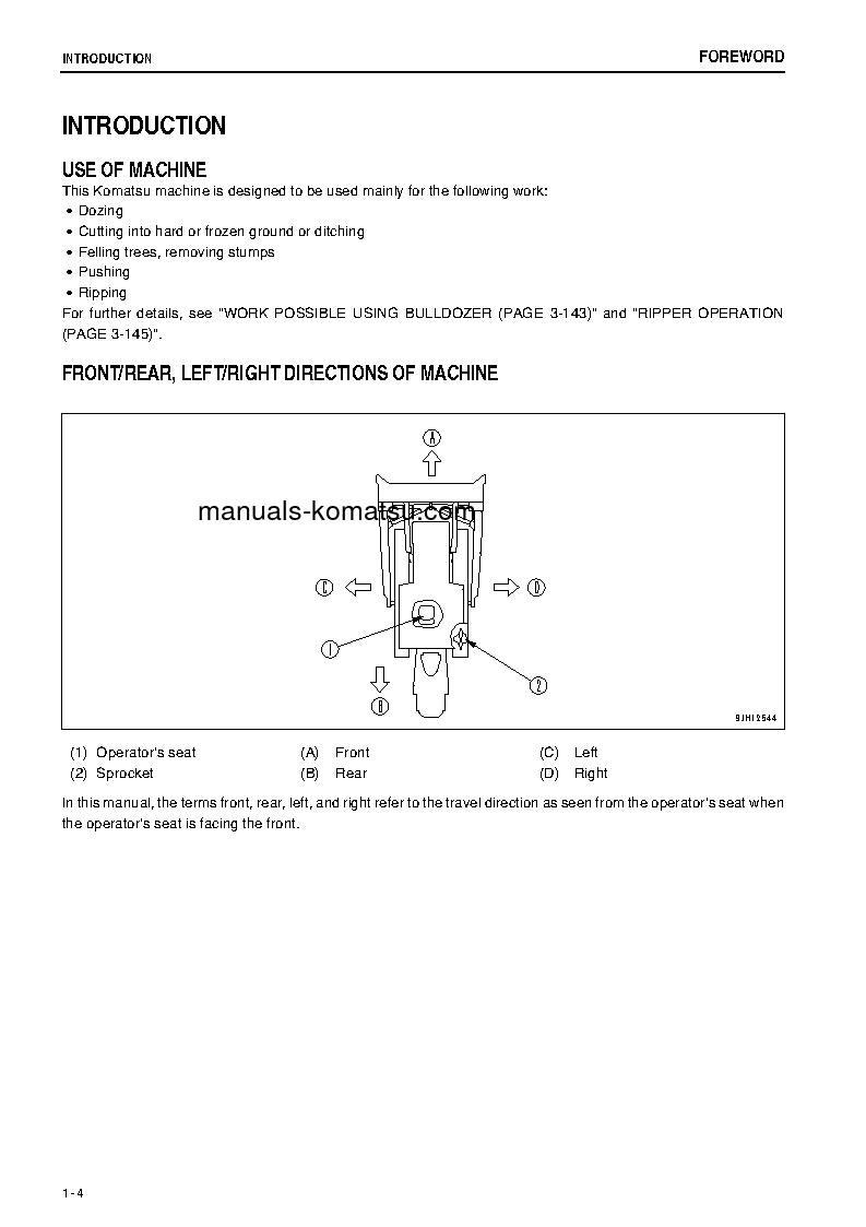 Protected: D155A-6(JPN) S/N 85001-85024 Operation manual (English)