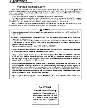 D37E-5(JPN) S/N 3982-UP Operation manual (English)