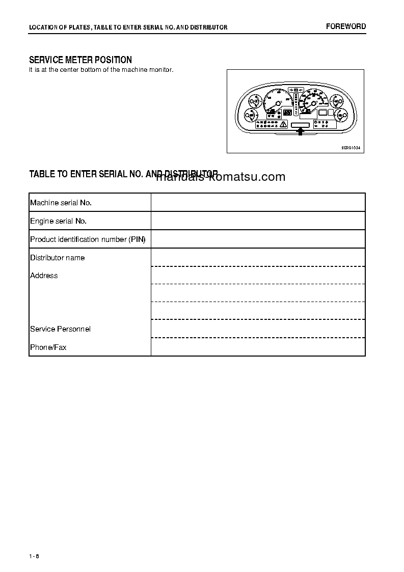 Protected: HM350-2(JPN)-W/O EGR S/N 7001-7029 Operation manual (English)