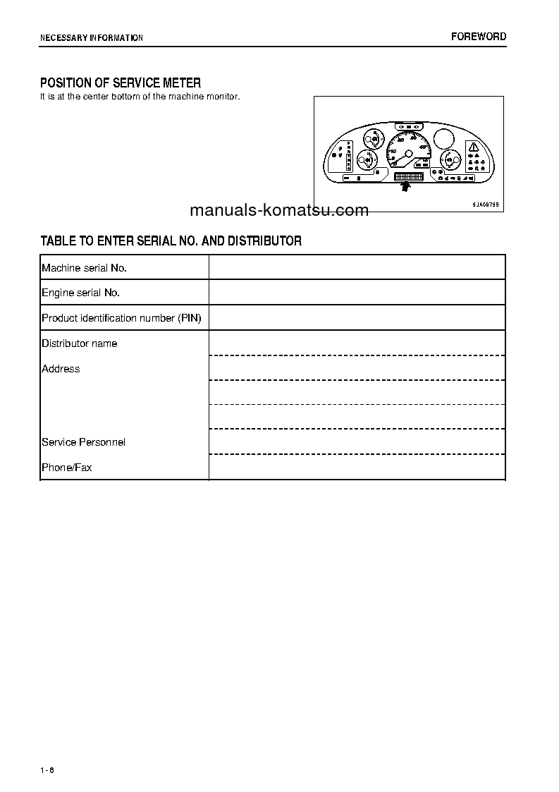 Protected: WA250-6(JPN) S/N 75001-75812 Operation manual (English)