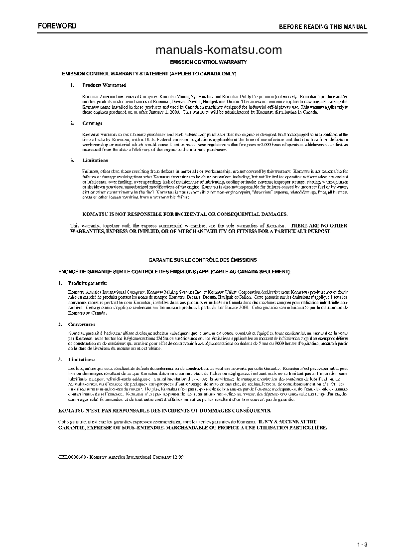 Protected: PC2000-8(JPN)–30C DEGREE S/N 20001-20149 Operation manual (English)