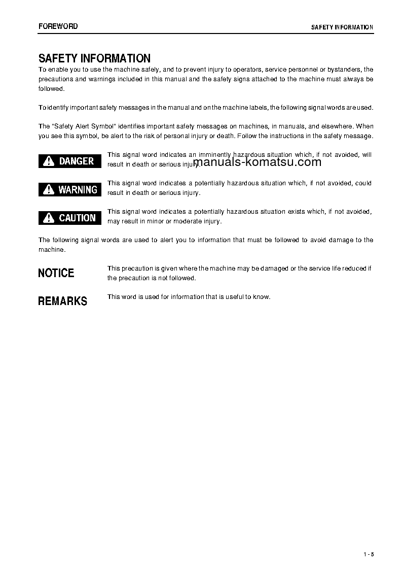 Protected: PC2000-8(JPN)–30C DEGREE S/N 20001-20149 Operation manual (English)