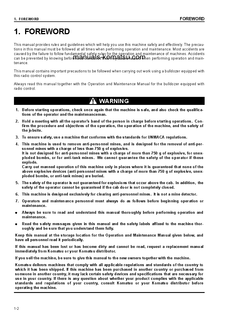 Protected: D85MS-15(JPN)-RADIO CONTROL EQUIPMENT S/N 1001-UP Operation manual (English)