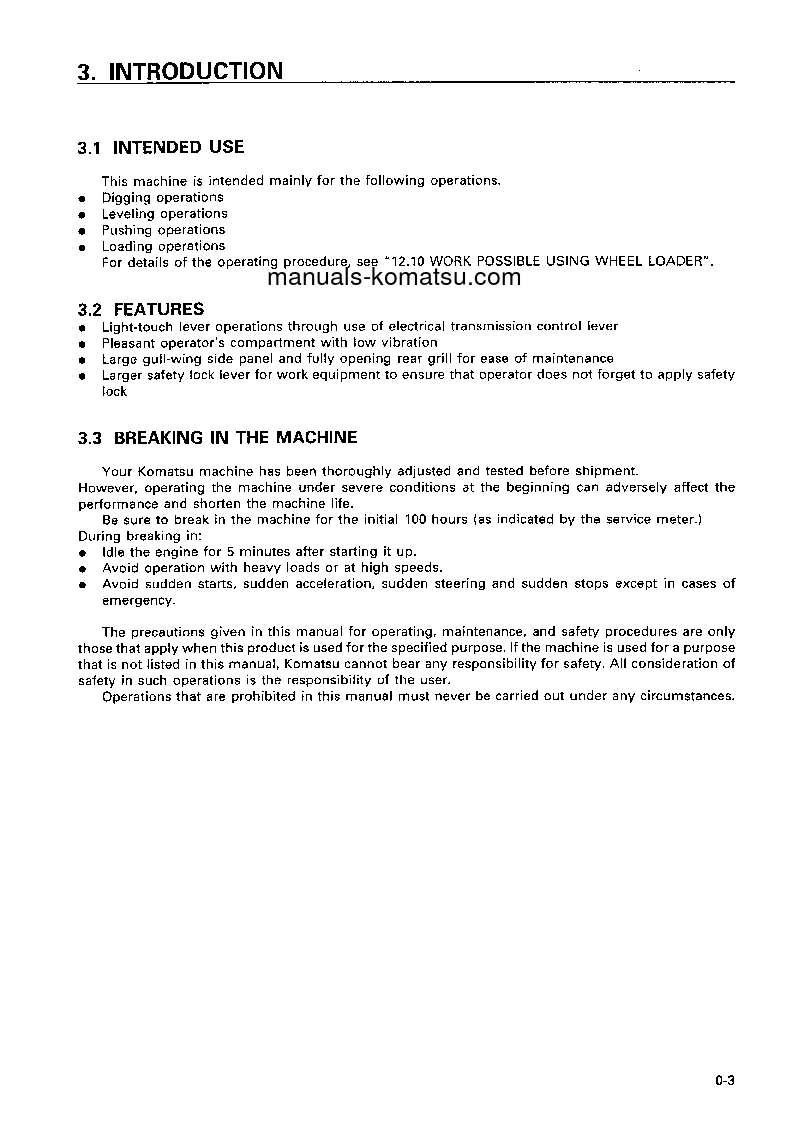 Protected: WA180-3(JPN) S/N 53192-UP Operation manual (English)
