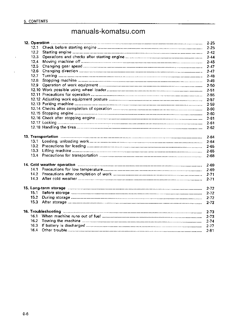 Protected: WA180-3(JPN) S/N 53192-UP Operation manual (English)