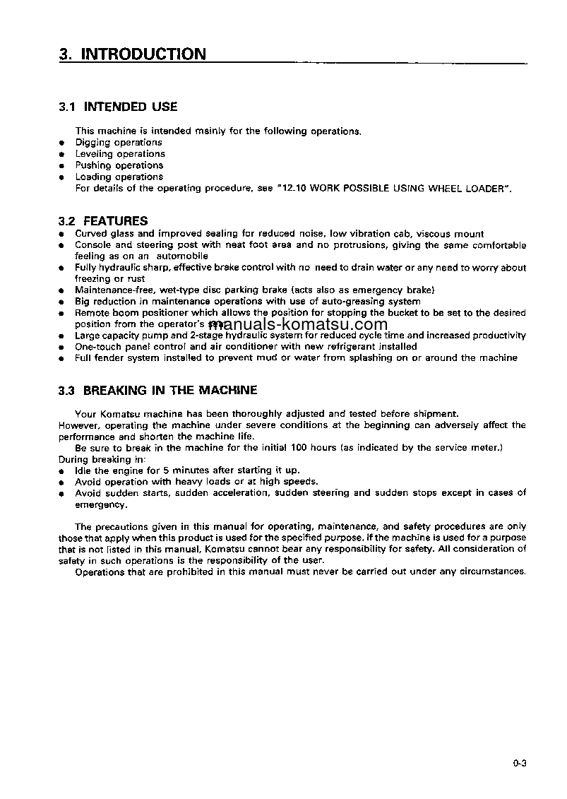 Protected: WA320-3(JPN) S/N 54001-UP Operation manual (English)