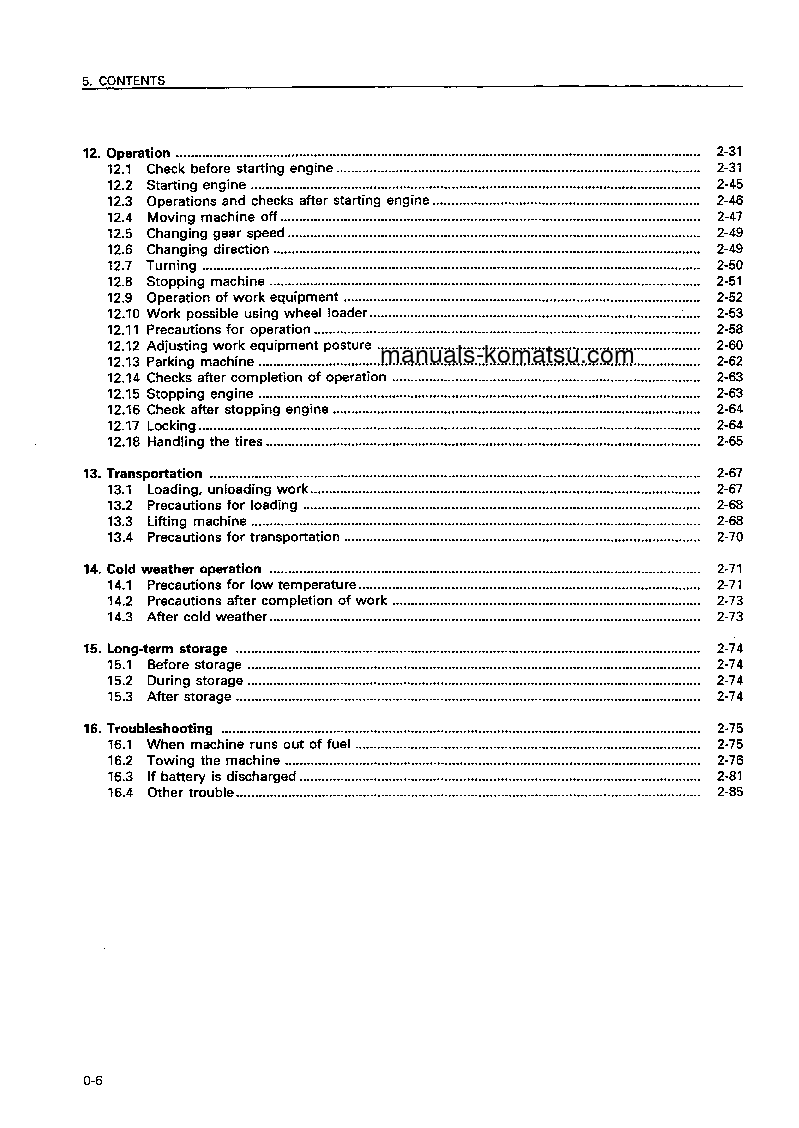 Protected: WA320-3(JPN) S/N 54001-UP Operation manual (English)